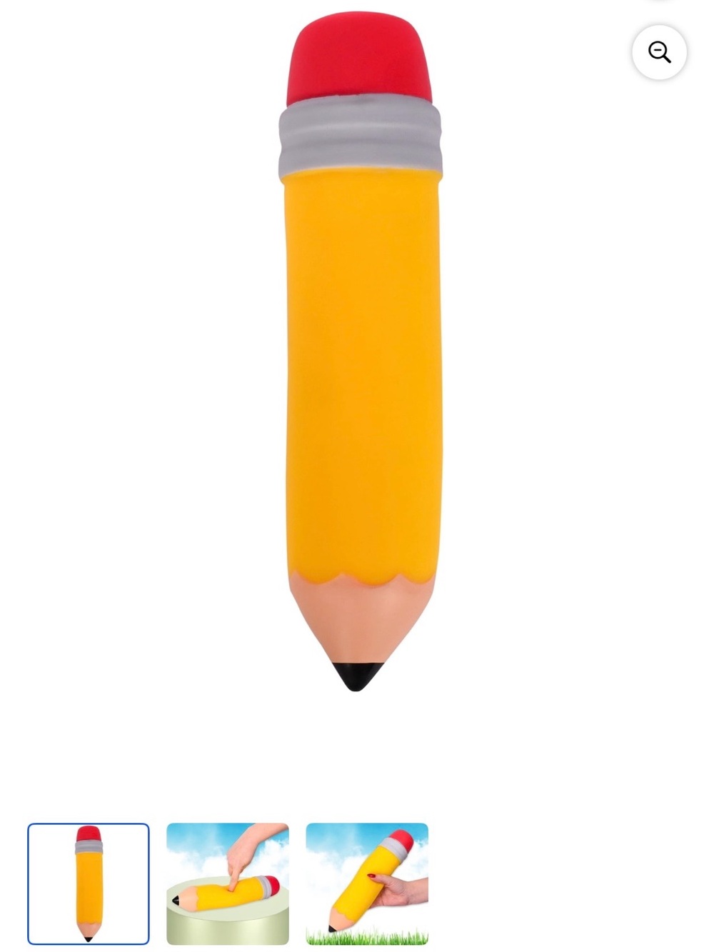Toymendous Squishy Pencil Crayon Squishy Toy Giant Quishy – New With Tag - Picture 3 of 3